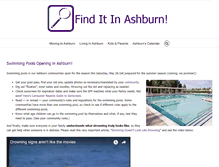 Tablet Screenshot of finditinashburn.com